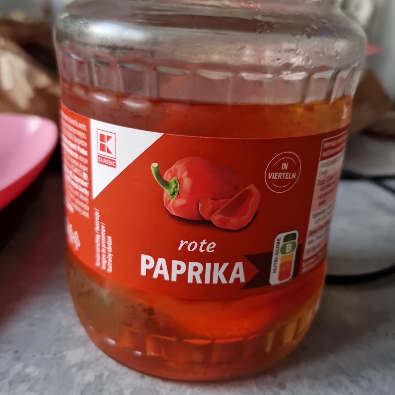 Zdjęcia - Rote paprika K-Classic