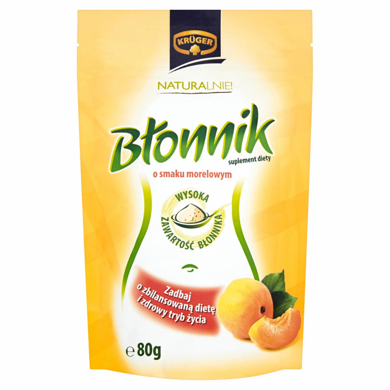 Zdjęcia - Krüger Błonnik o smaku morelowym Suplement diety 80 g