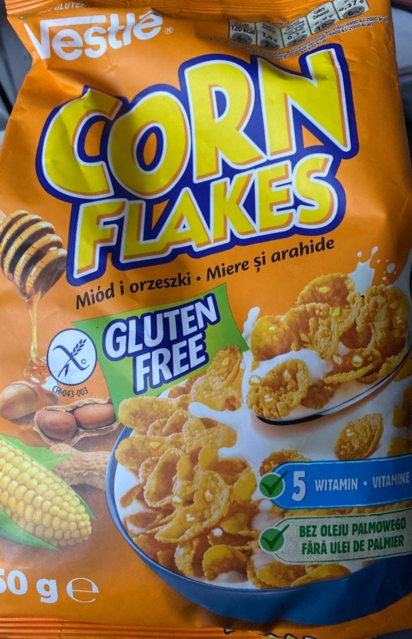 Zdjęcia - Corn flakes miód i orzeszki Nestlé