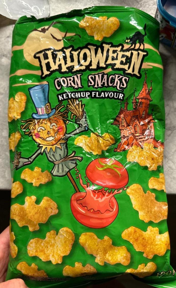 Zdjęcia - Halloween corn snack ketchup flavour Lidl