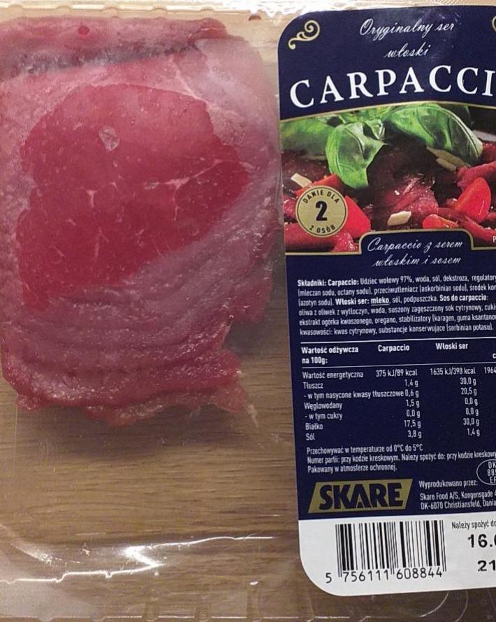 Zdjęcia - Carpaccio Skare