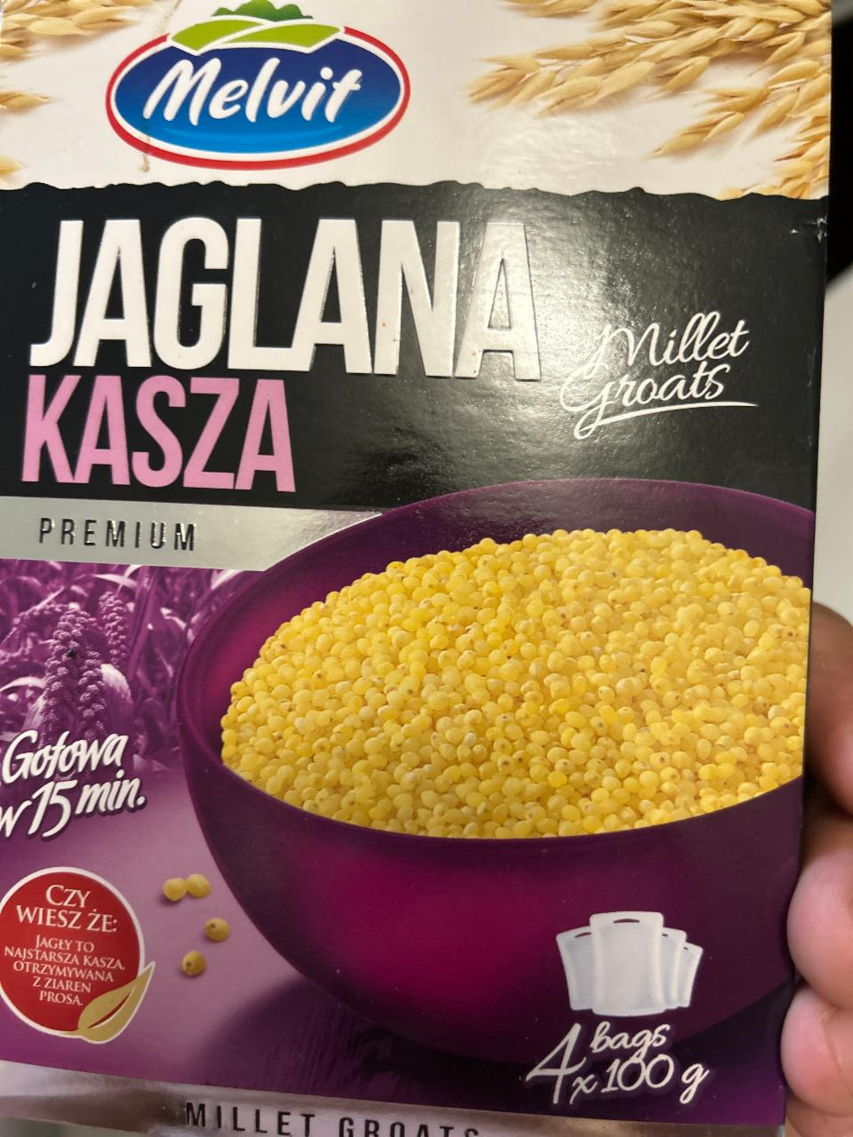 Zdjęcia - Premium Kasza jaglana Melvit