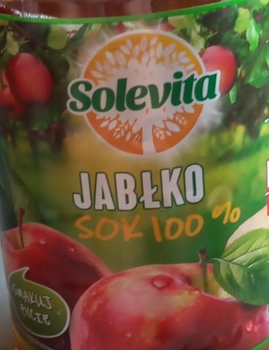 Zdjęcia - Sok jabłkowy 100% Solevita