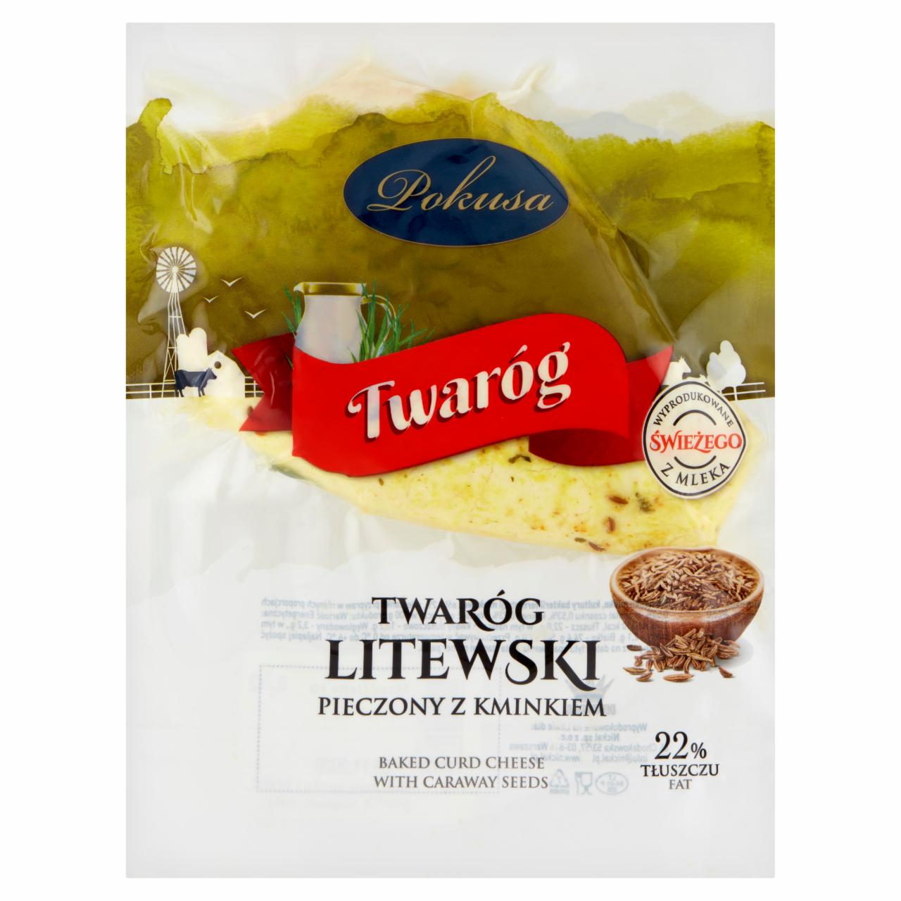 Zdjęcia - Pokusa Twaróg litewski pieczony z kminkiem