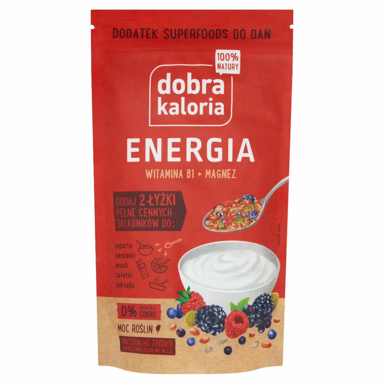 Zdjęcia - Dobra Kaloria Dodatek superfoods do dań energia 200 g