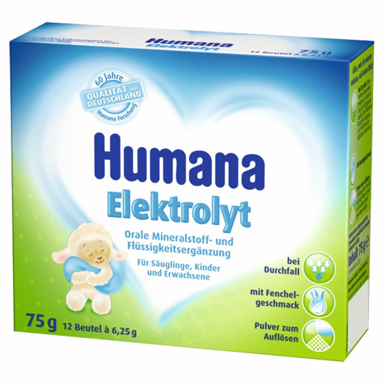 Zdjęcia - Humana Elektrolit o smaku koperkowym 75 g