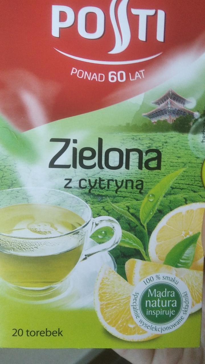 Zdjęcia - Zielona z cytryną Posti