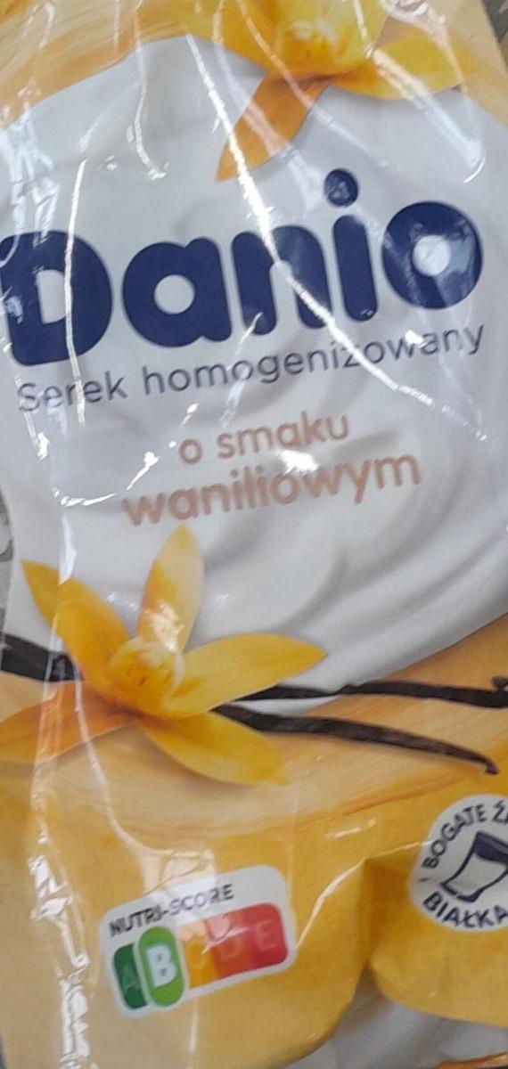 Zdjęcia - Serek homogenizowany o wsmaku waniliowym Danio