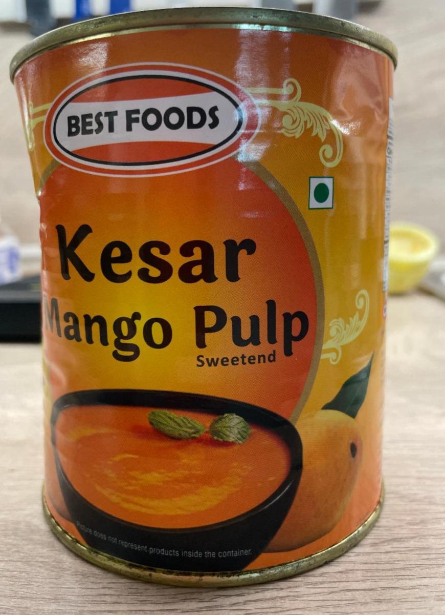 Zdjęcia - Kesar mango pulp sweetend Best Foods