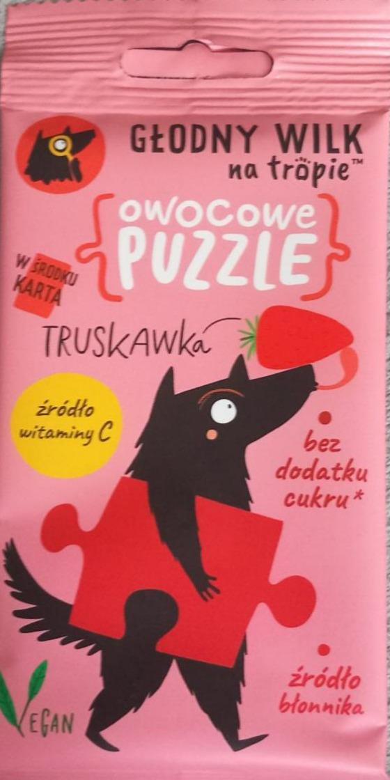 Zdjęcia - Owocowe puzzle truskawka Głodny wilk