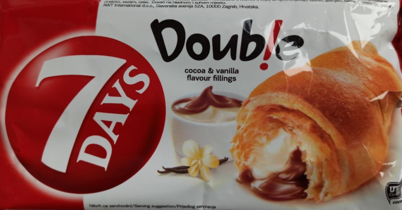 Zdjęcia - Croissant double cocoa & vanilla 7 Days