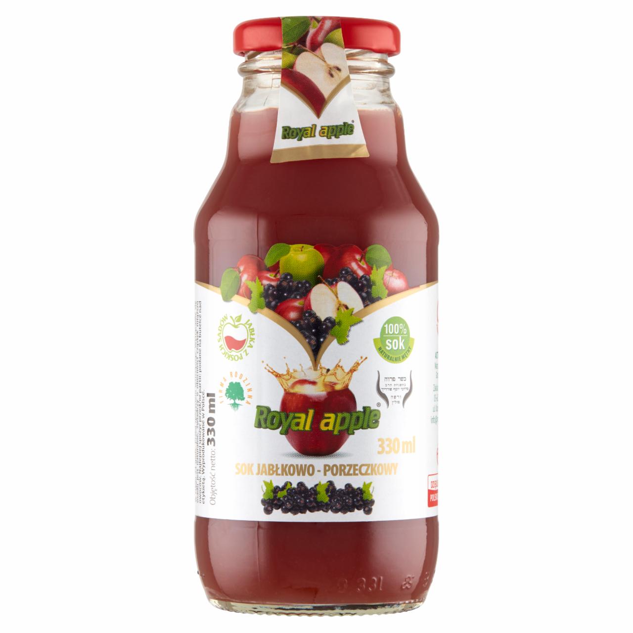 Zdjęcia - Royal apple Sok jabłkowo-porzeczkowy 330 ml