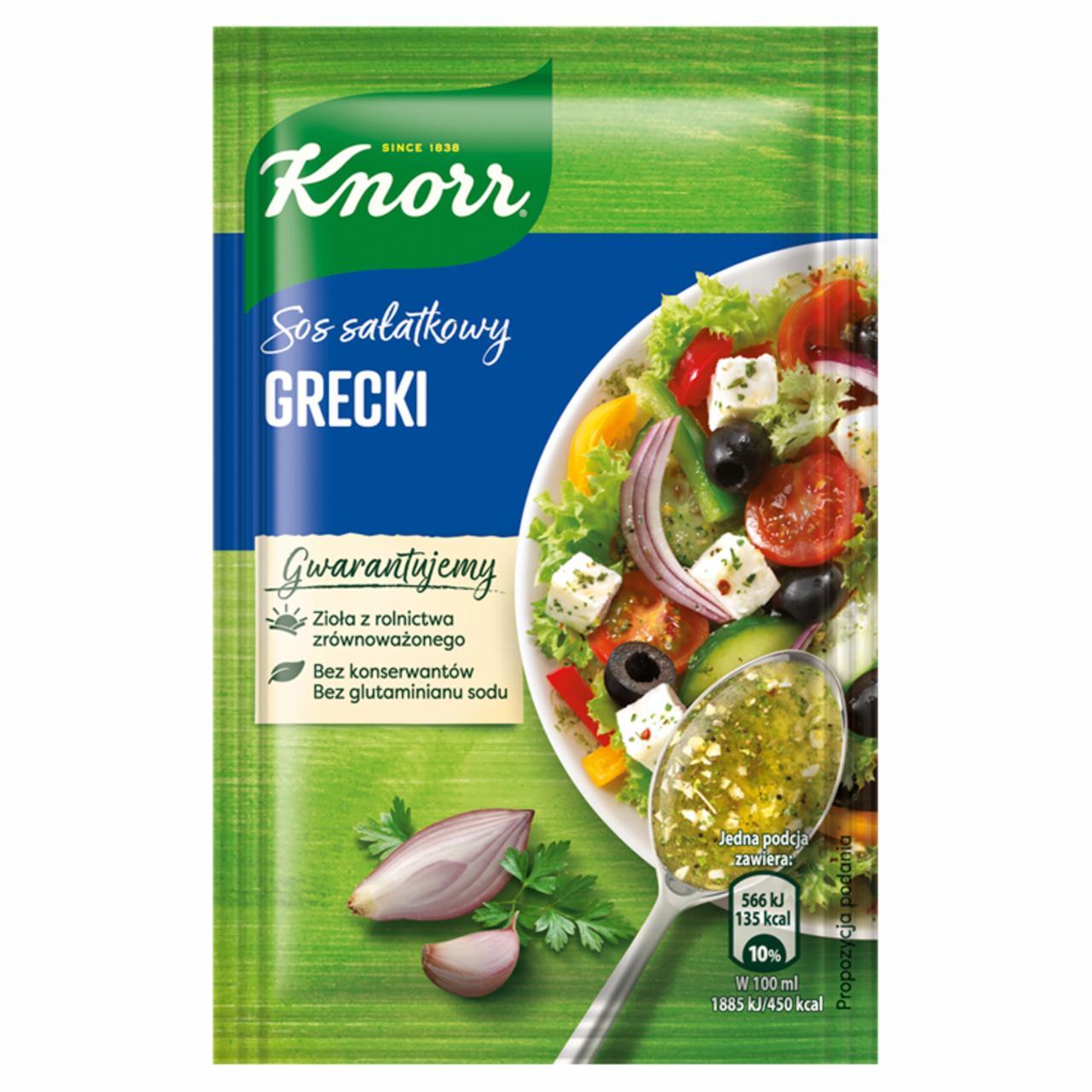 Zdjęcia - Knorr Sos sałatkowy grecki 9 g