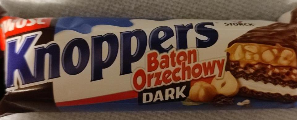 Zdjęcia - Knoppers Dark Baton orzechowy 40 g