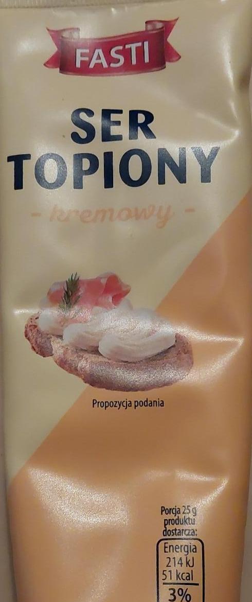 Zdjęcia - Ser topiony kremowy Fasti