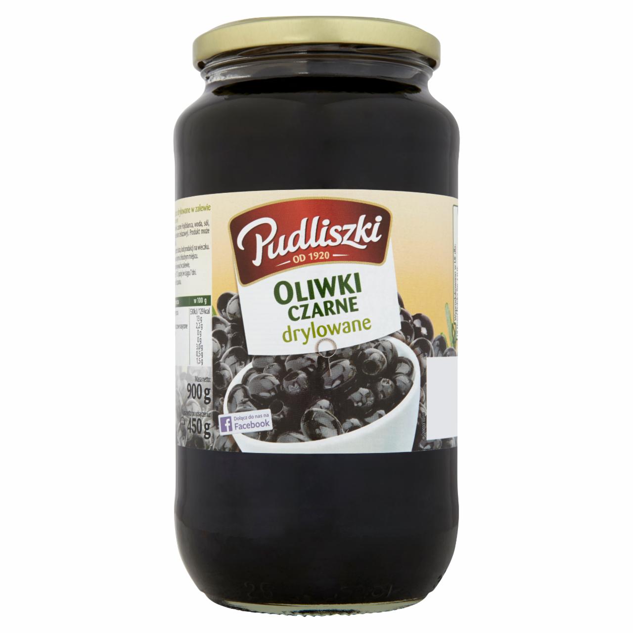 Zdjęcia - Pudliszki Oliwki czarne drylowane 900 g