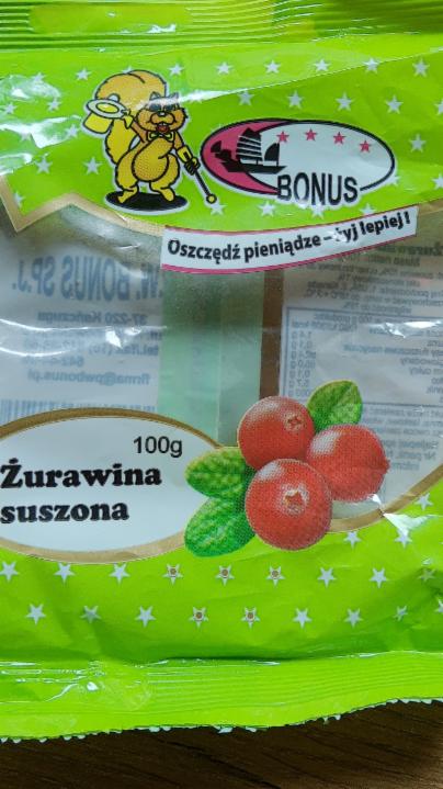 Zdjęcia - Żżurawina suszona Bonus