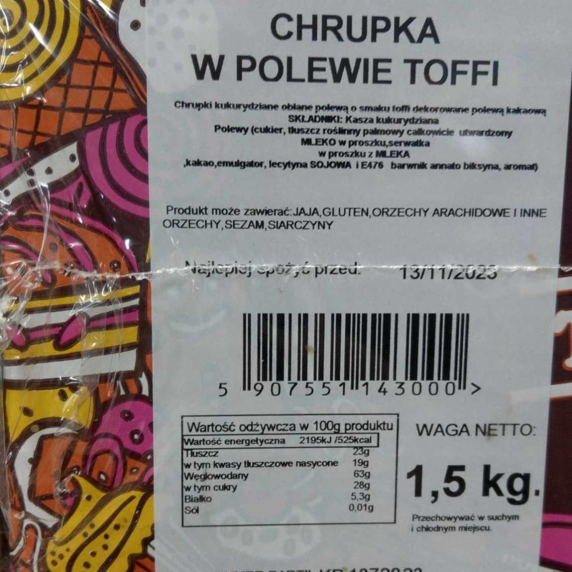 Zdjęcia - Chrupka w polewie toffi