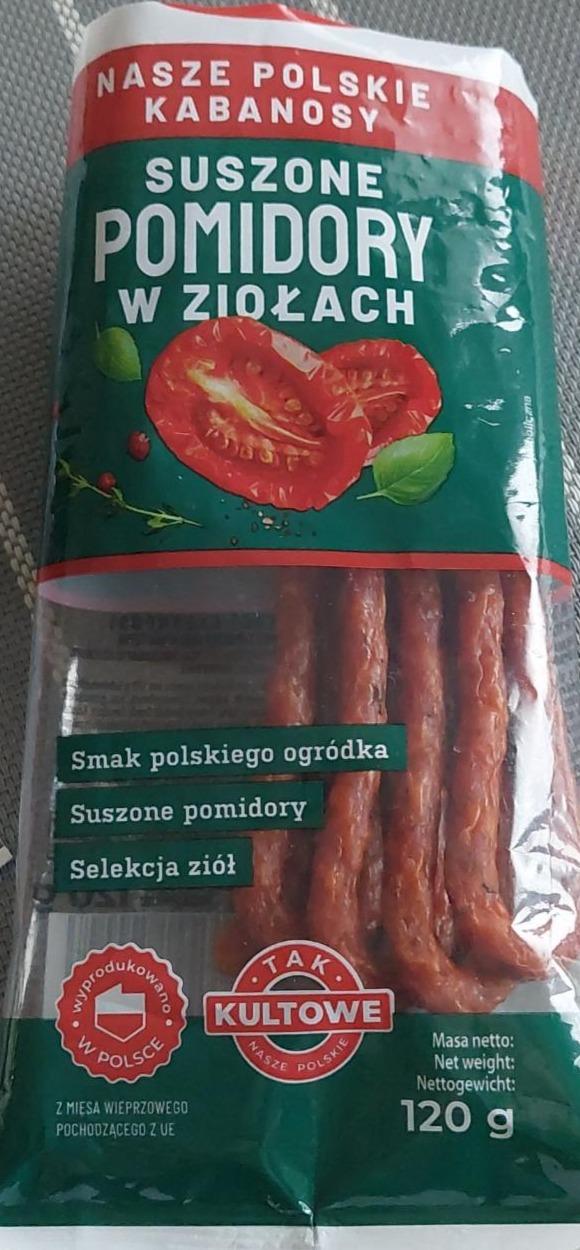 Zdjęcia - Duda Kabanosy suszone pomidory w ziołach 95 g