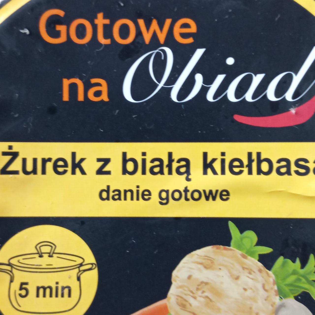 Zdjęcia - Żurek z białą kiełbasą Gotowe na obiad