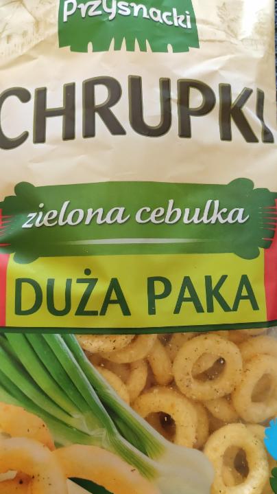 Zdjęcia - Przysnacki Chrupki o smaku zielona cebulka 175 g