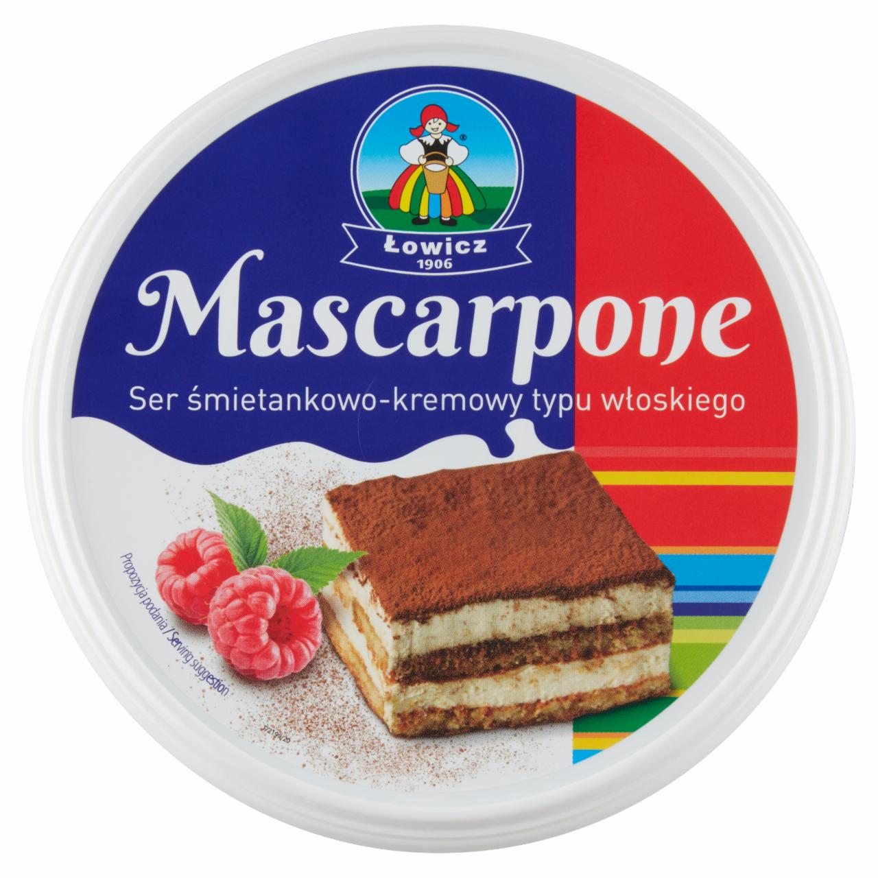 Zdjęcia - Łowicz Ser Mascarpone 250 g