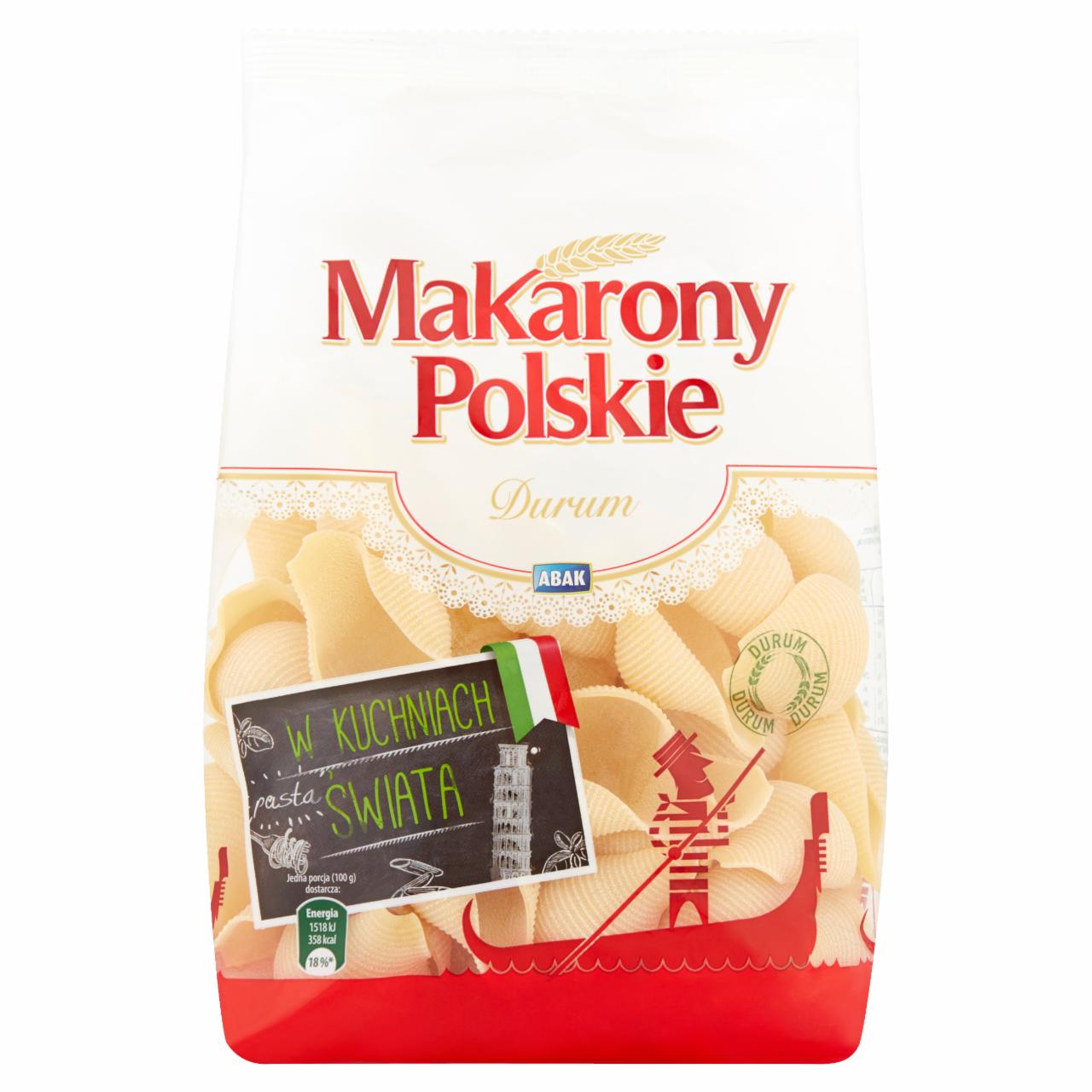 Zdjęcia - Makarony Polskie Makaron durum duże muszle 400 g