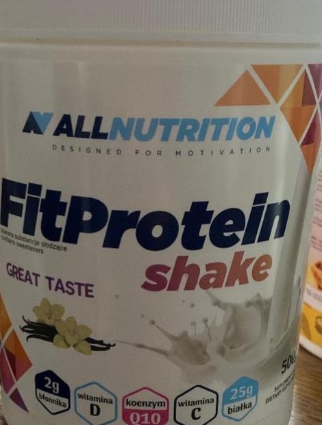 Zdjęcia - FitProtein Vanille shake Allnutrition