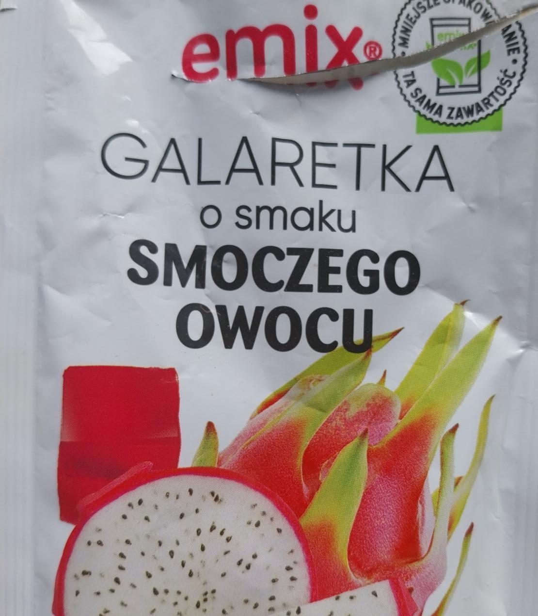 Zdjęcia - Galaretka o smaku smoczego owocu Emix