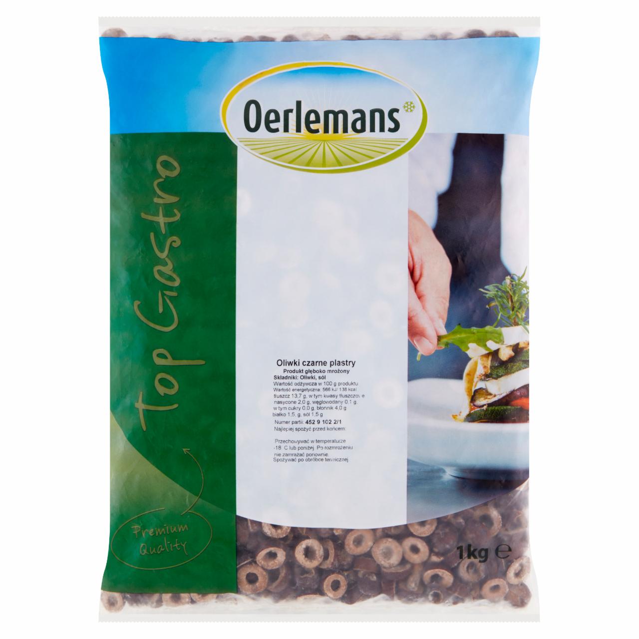 Zdjęcia - Oerlemans Oliwki czarne plastry 1 kg