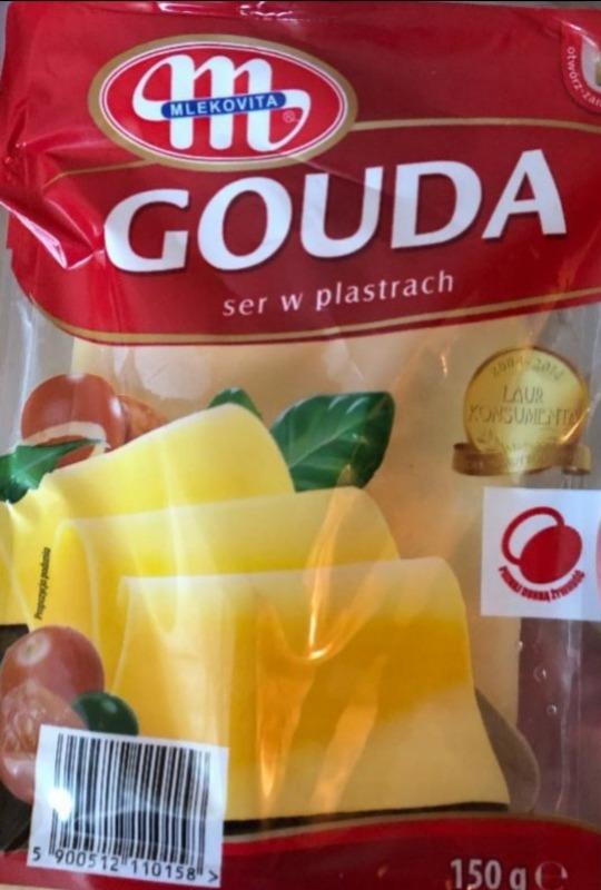 Zdjęcia - Ser Gouda plastry Mlekowita