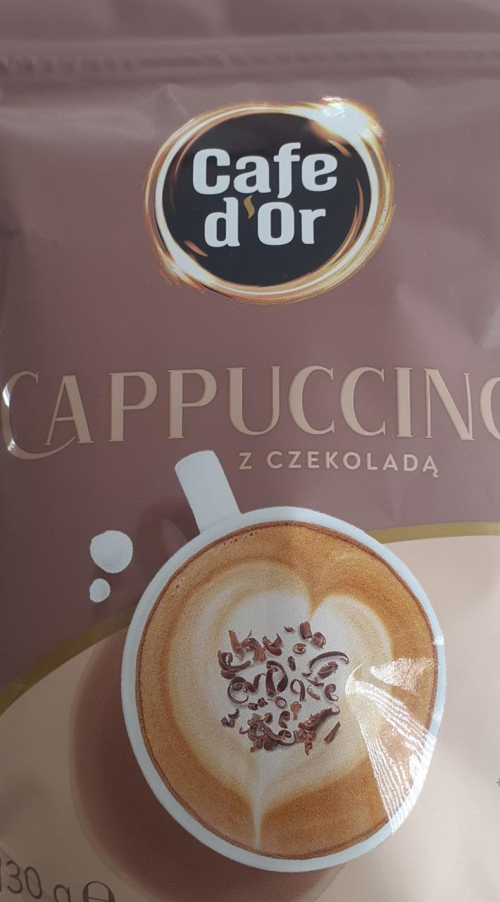 Zdjęcia - cappuccino z czekoladą cafe d'or