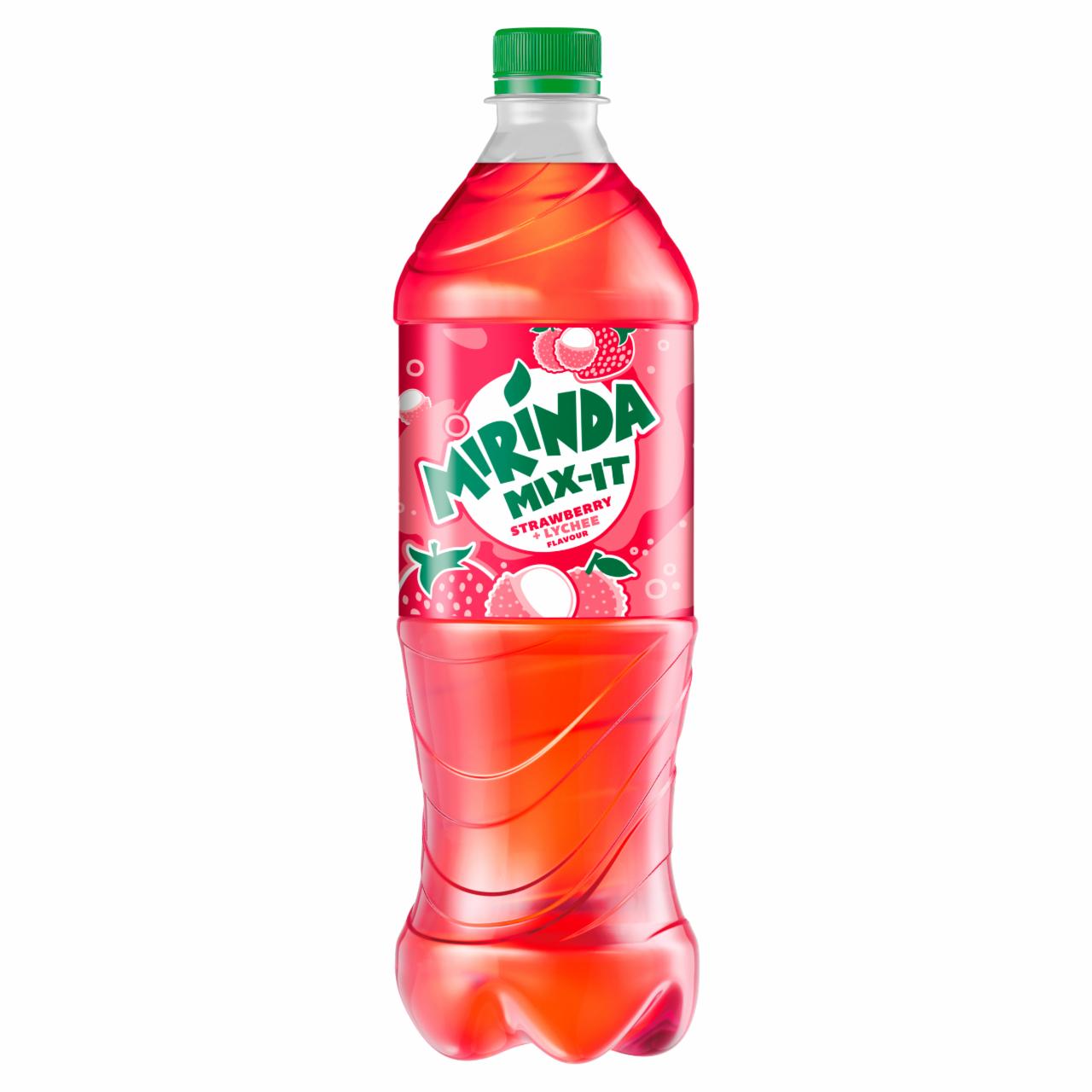 Zdjęcia - Mirinda Mix-It Strawberry + Lychee Napój gazowany 0,85 l