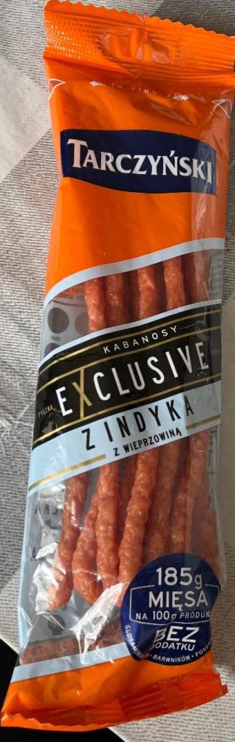 Zdjęcia - Kabanosy exclusive z indyka z wieprzowiną Tarczyński