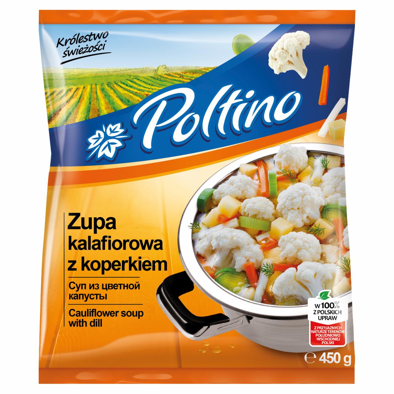 Zdjęcia - Poltino Zupa kalafiorowa z koperkiem 450 g