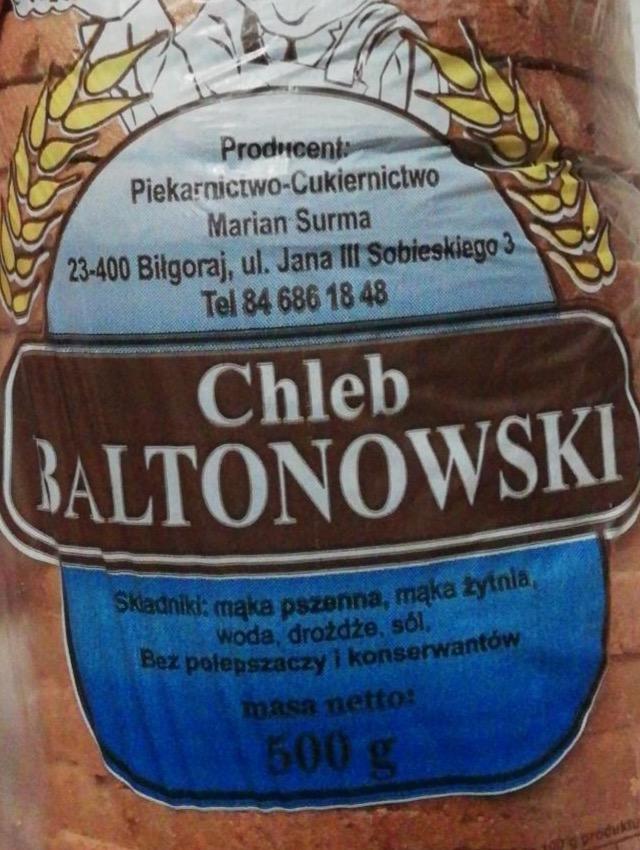 Zdjęcia - Chleb baltonowski Maria Surma