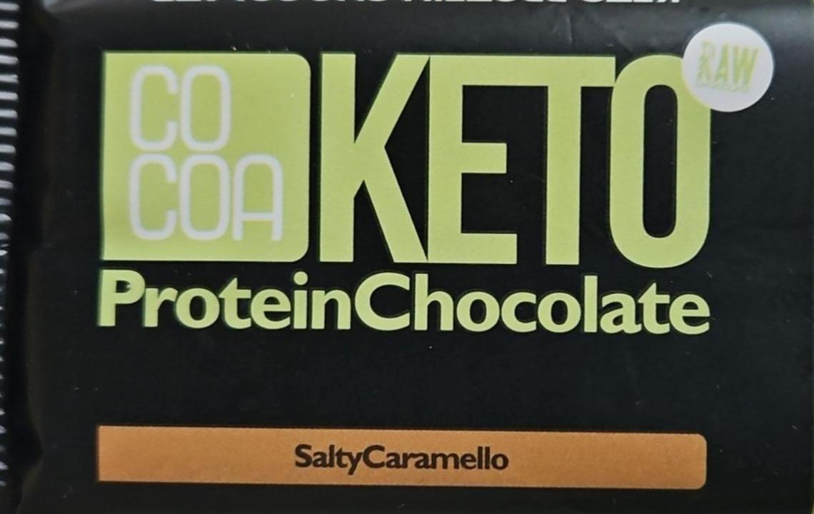 Zdjęcia - cocoa keto protein chocolate saltycarmello Surovital