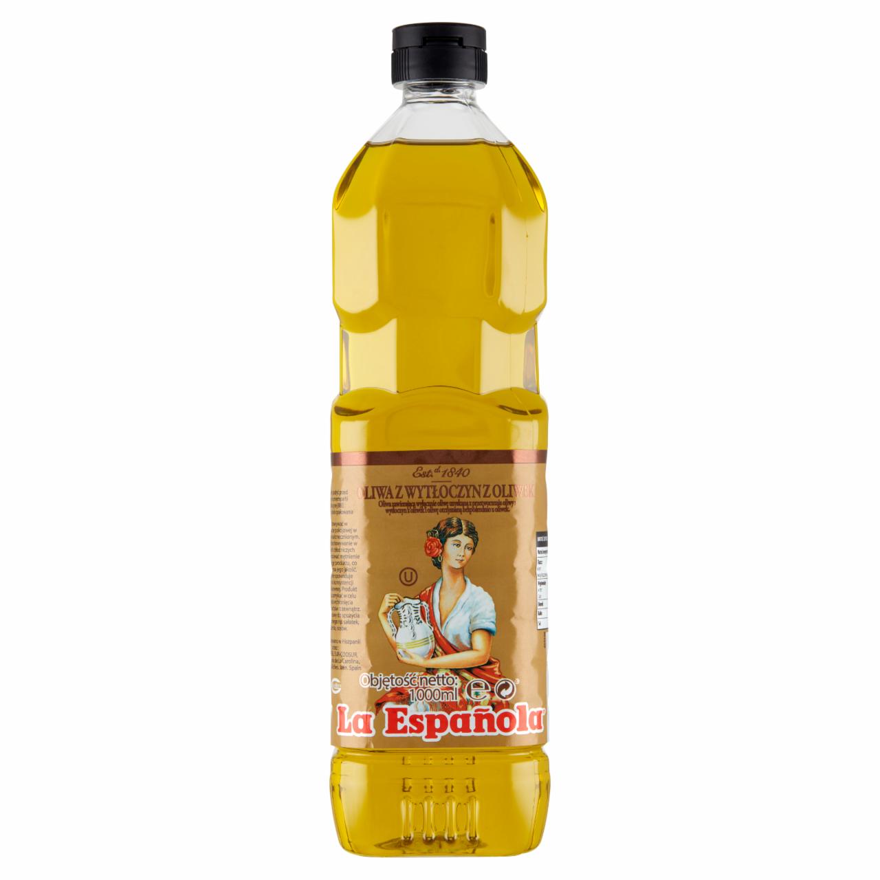 Zdjęcia - La Española Oliwa z wytłoczyn z oliwek 1000 ml