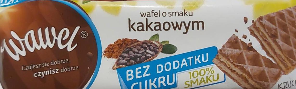 Zdjęcia - Wafel o smaku kakaowym Wawel