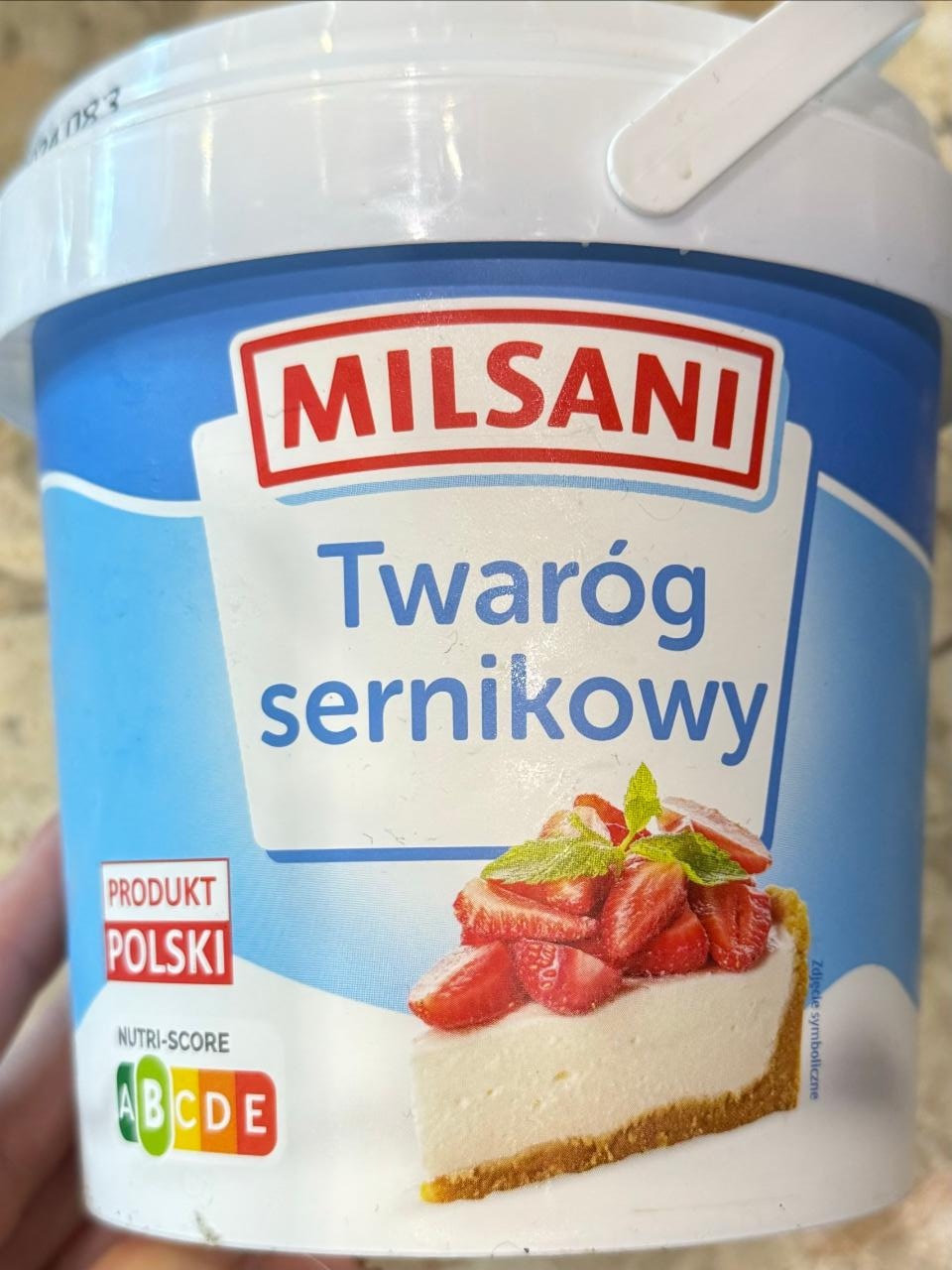 Zdjęcia - Twaróg Sernikowy Mleczna Rzeka