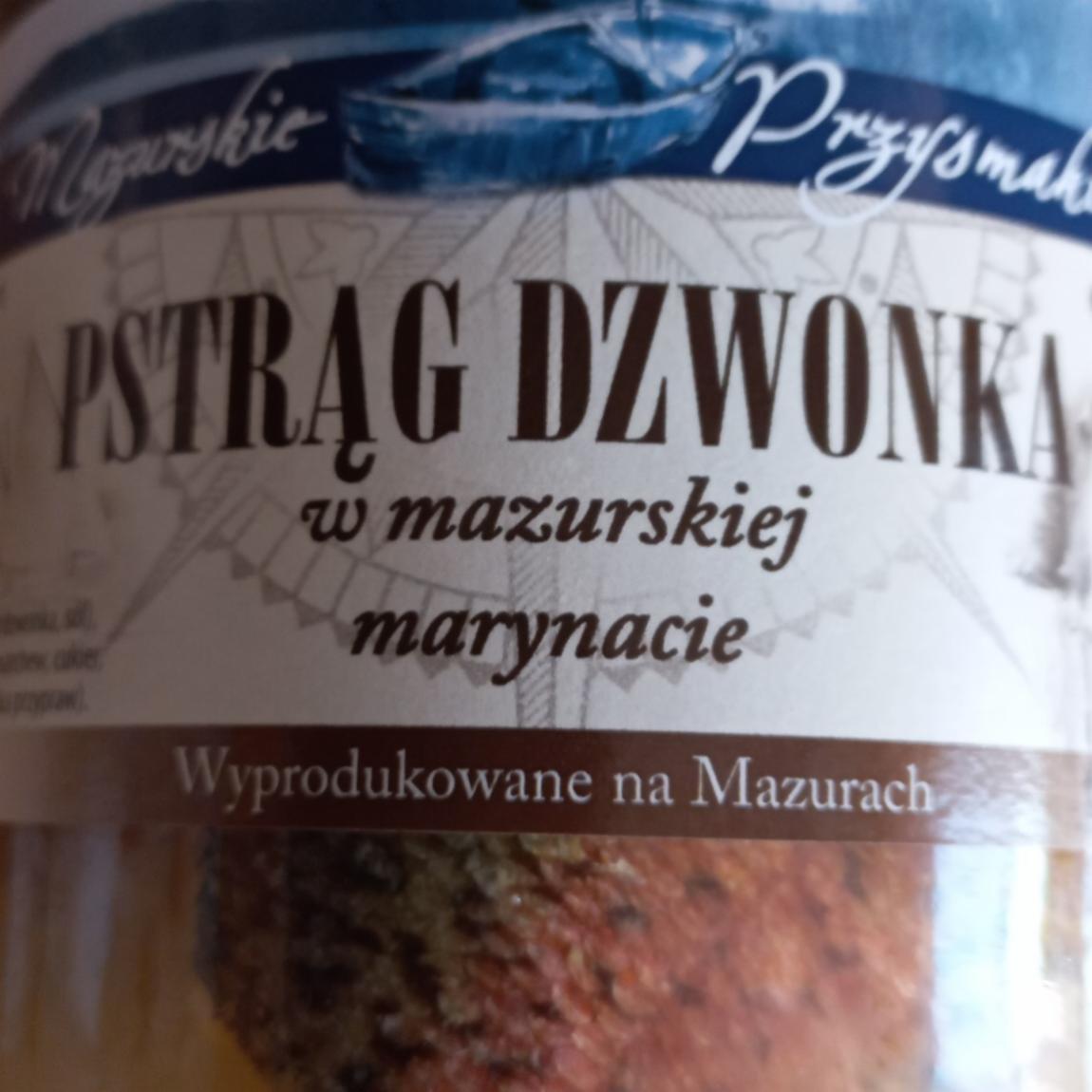 Zdjęcia - Pstrąg dzwonka w mazurskiej marynacie Mazurskie Przysmaki