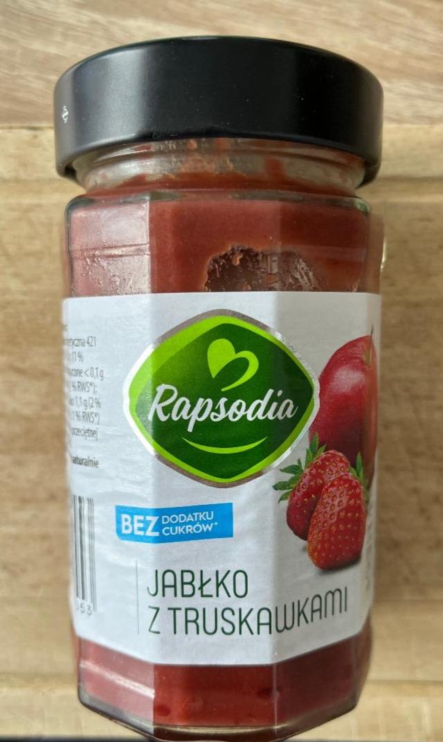 Zdjęcia - Jabłko z truskawkami bez dodatku cukrów Rapsodia