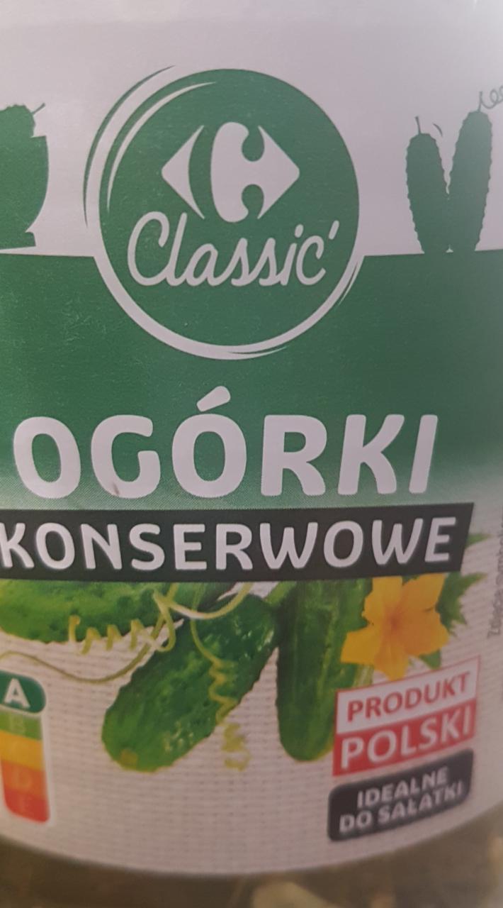 Zdjęcia - Ogórki konserwowe K-classic