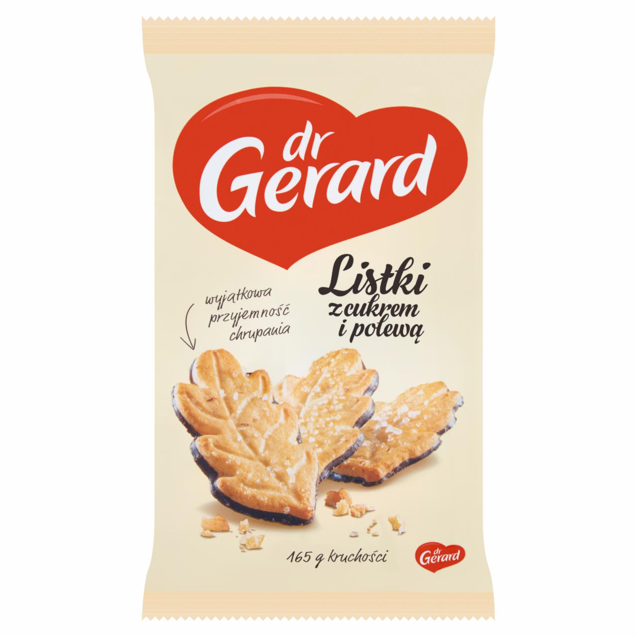 Zdjęcia - dr Gerard Listki z cukrem i polewą 165 g