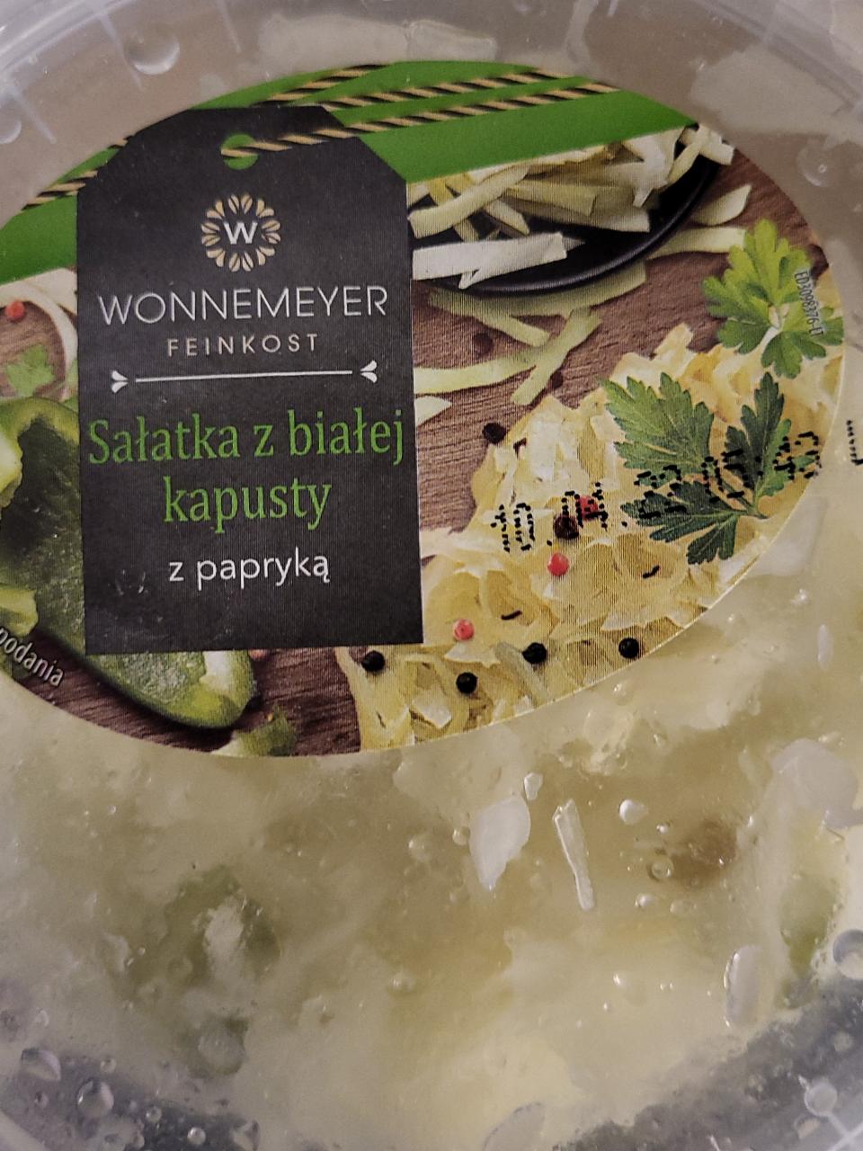 Zdjęcia - Sałatka z białej kapusty z papryką Wonnemeyer