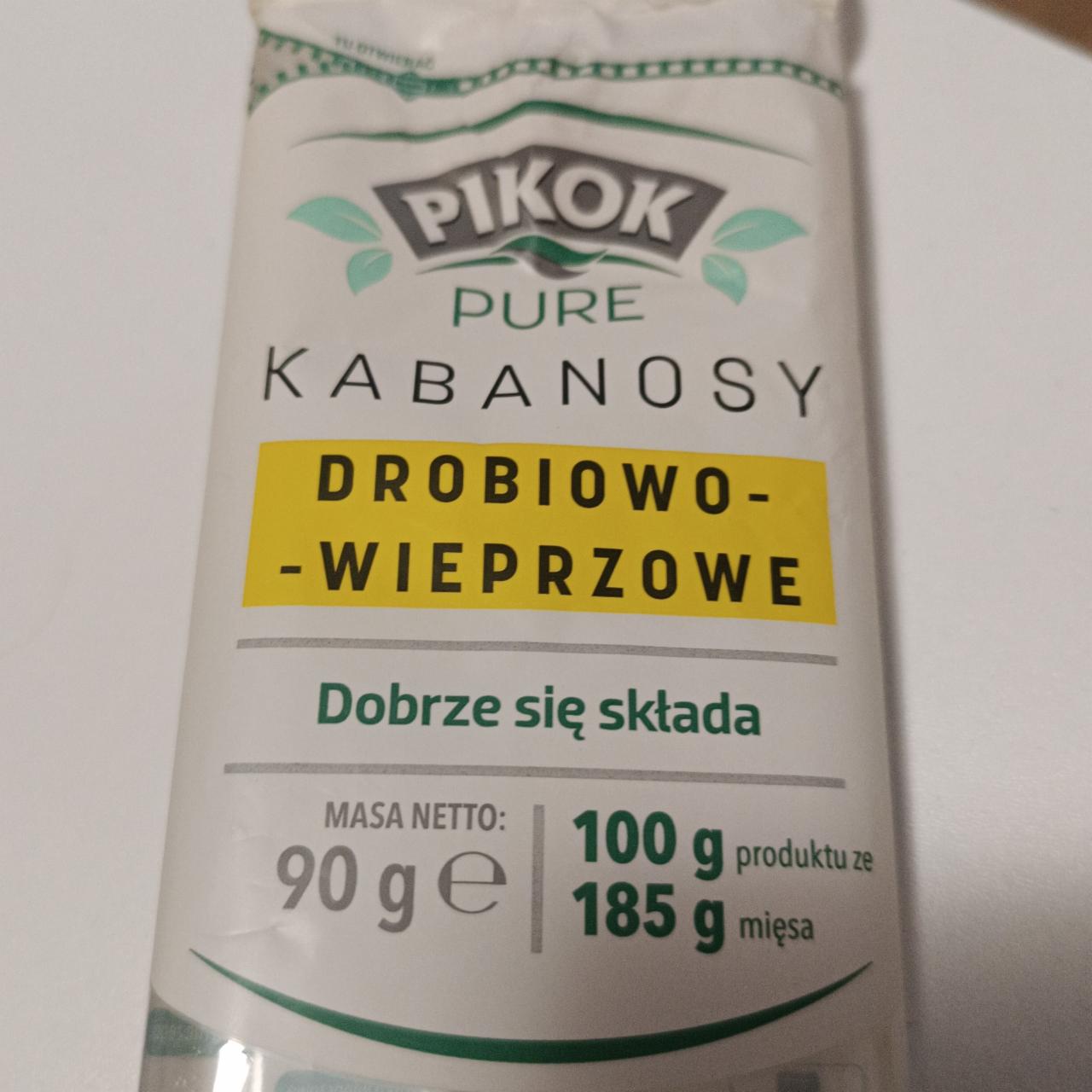 Zdjęcia - kabanosy drobiowo wieprzowe pikok pure