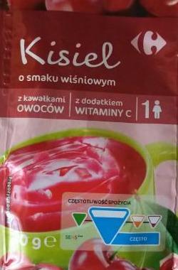 Zdjęcia - Kisiel o smaku wiśniowym Carrefour