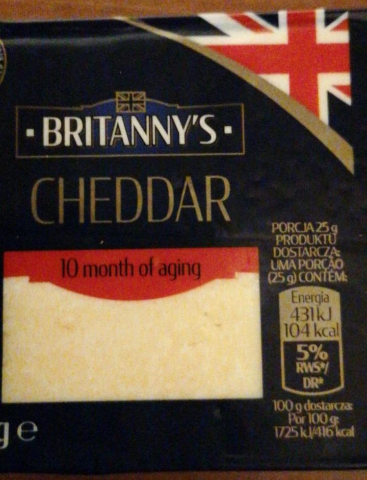 Zdjęcia - ser cheddar britannys