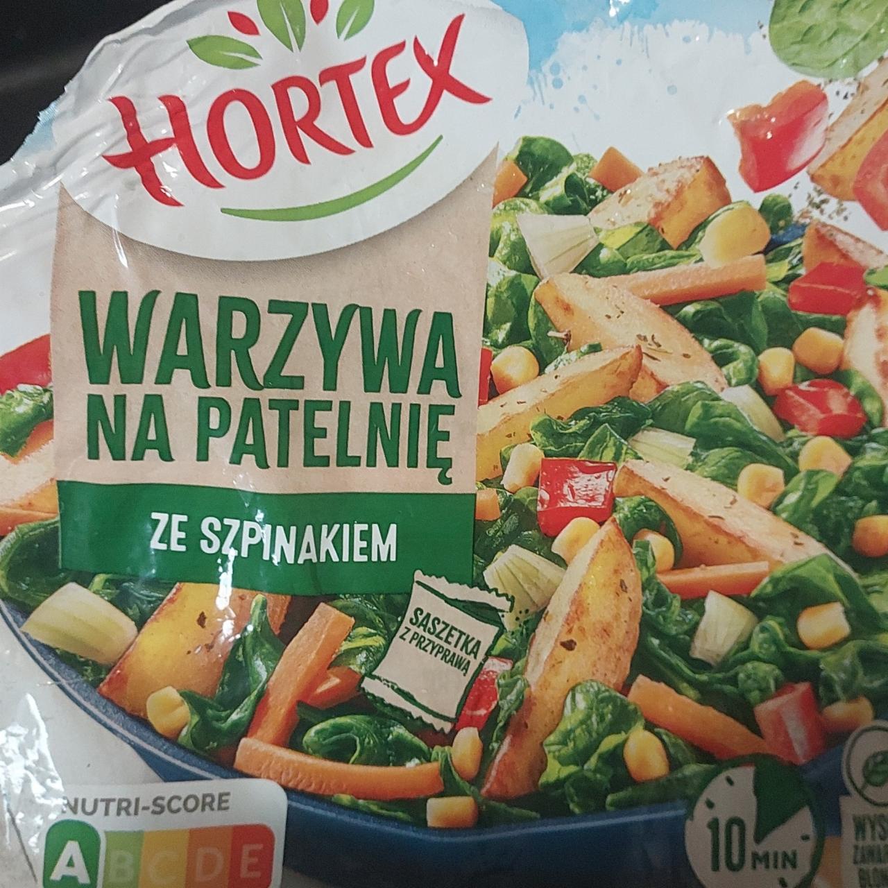 Zdjęcia - Warzywa na patelnię ze szpinakiem Hortex