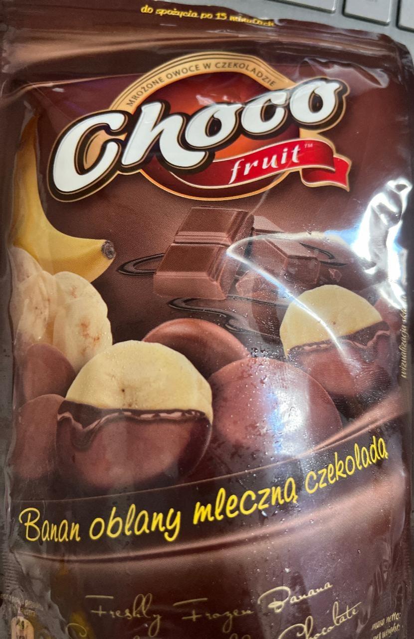 Zdjęcia - Banan oblany mleczną czekoladą Choco fruit